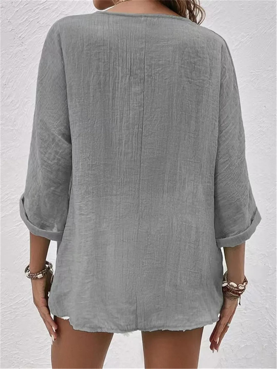 Josephine™ - Breezy Top with V-Neck
