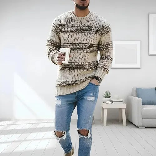 Eider™ - Men's Elegant Knit Sweater