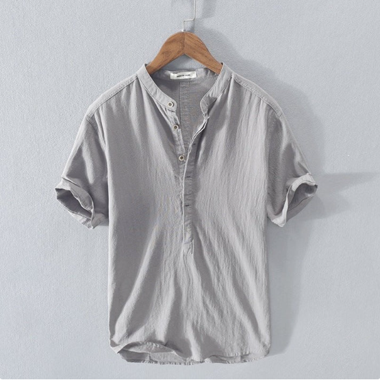 Nicolas™ - Men's Casual Linen Shirt.