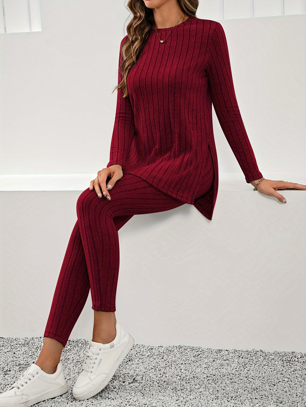 Malva™ - Ribbed Two-Piece Set