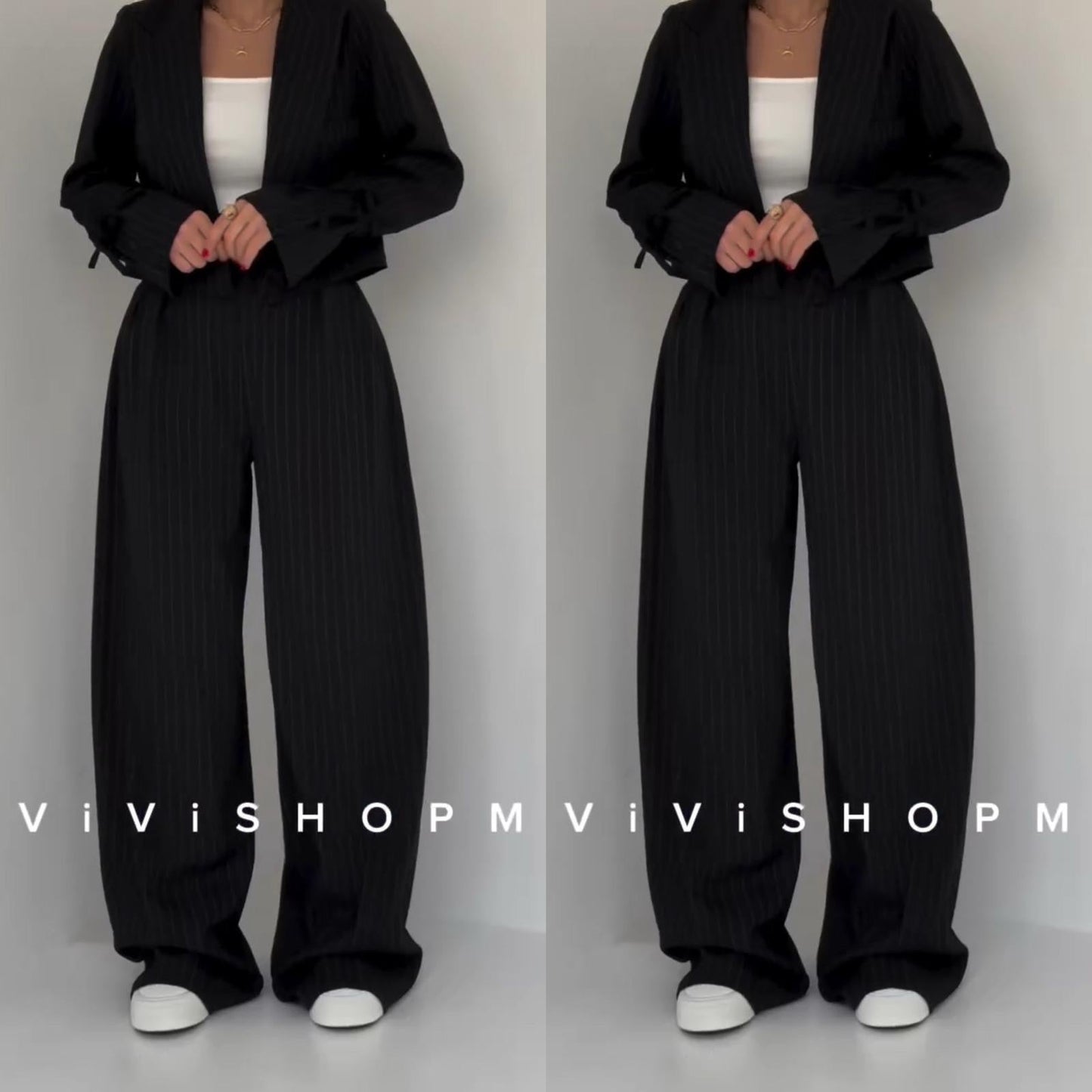 Suria - Trouser and Blazer Set