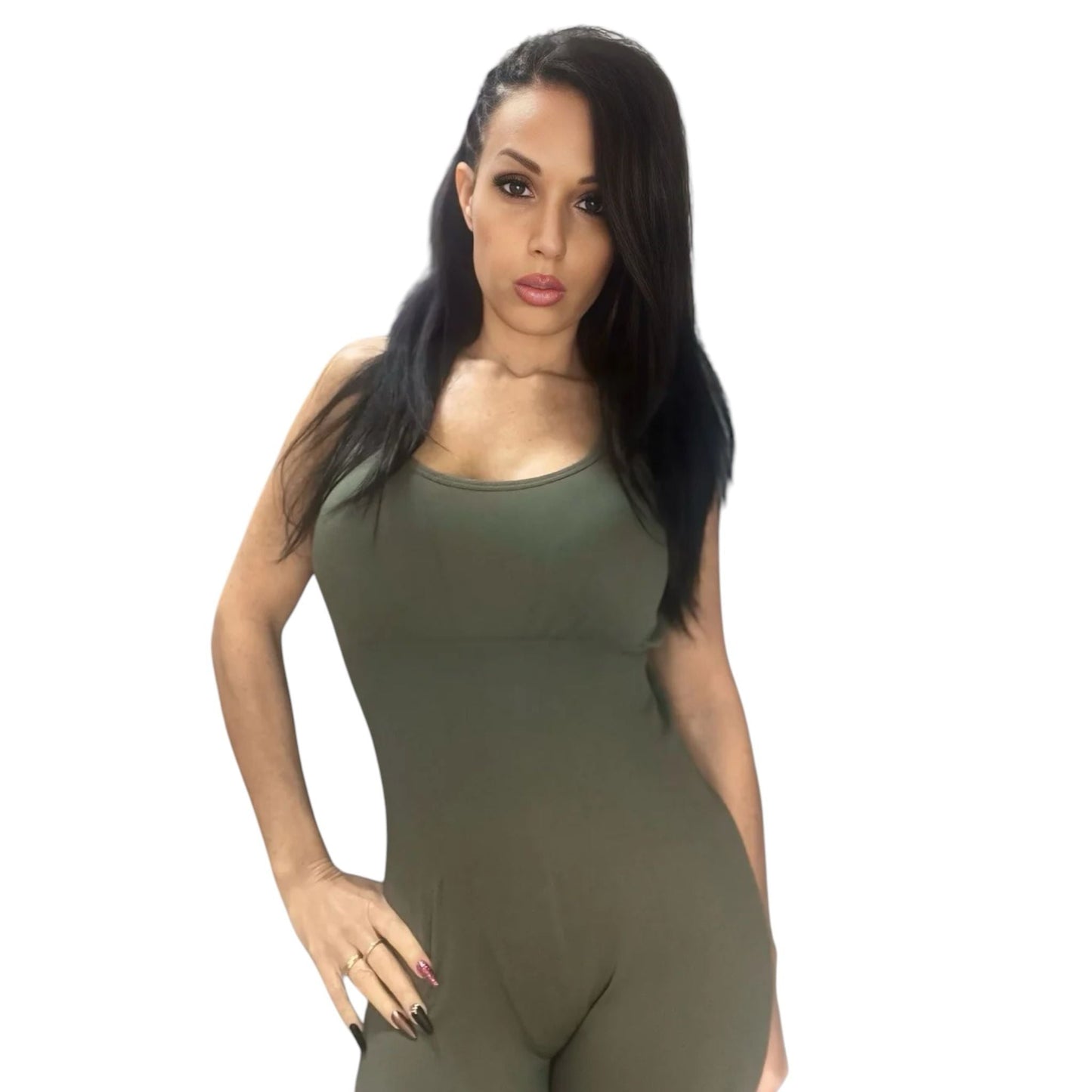 AllWomen™ - Sports Jumpsuit with Open Back