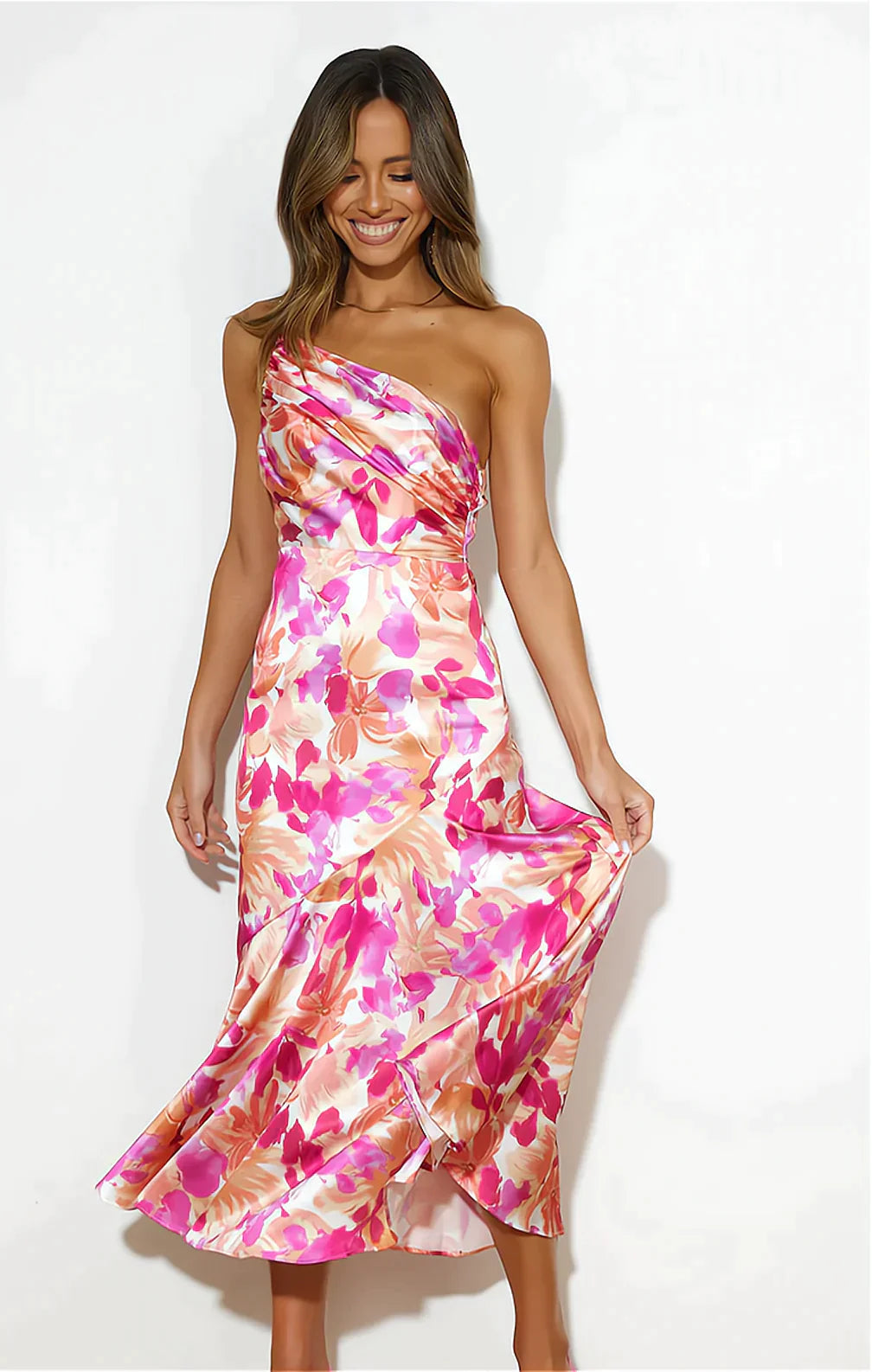 Carlene™ - Elegant Midi Dress