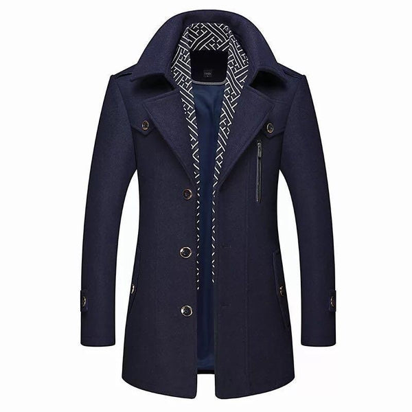 Pol™ - Men's double breasted coat