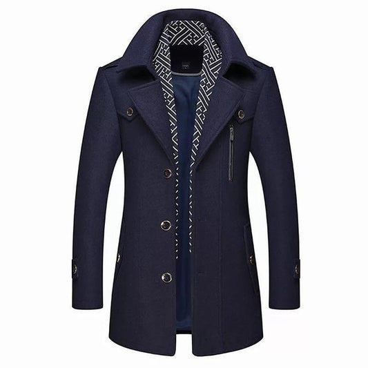 Pol™ - Men's double breasted coat