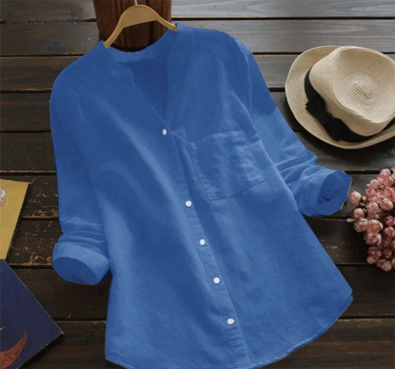 Roma™ - Loose-Fit Linen Shirt