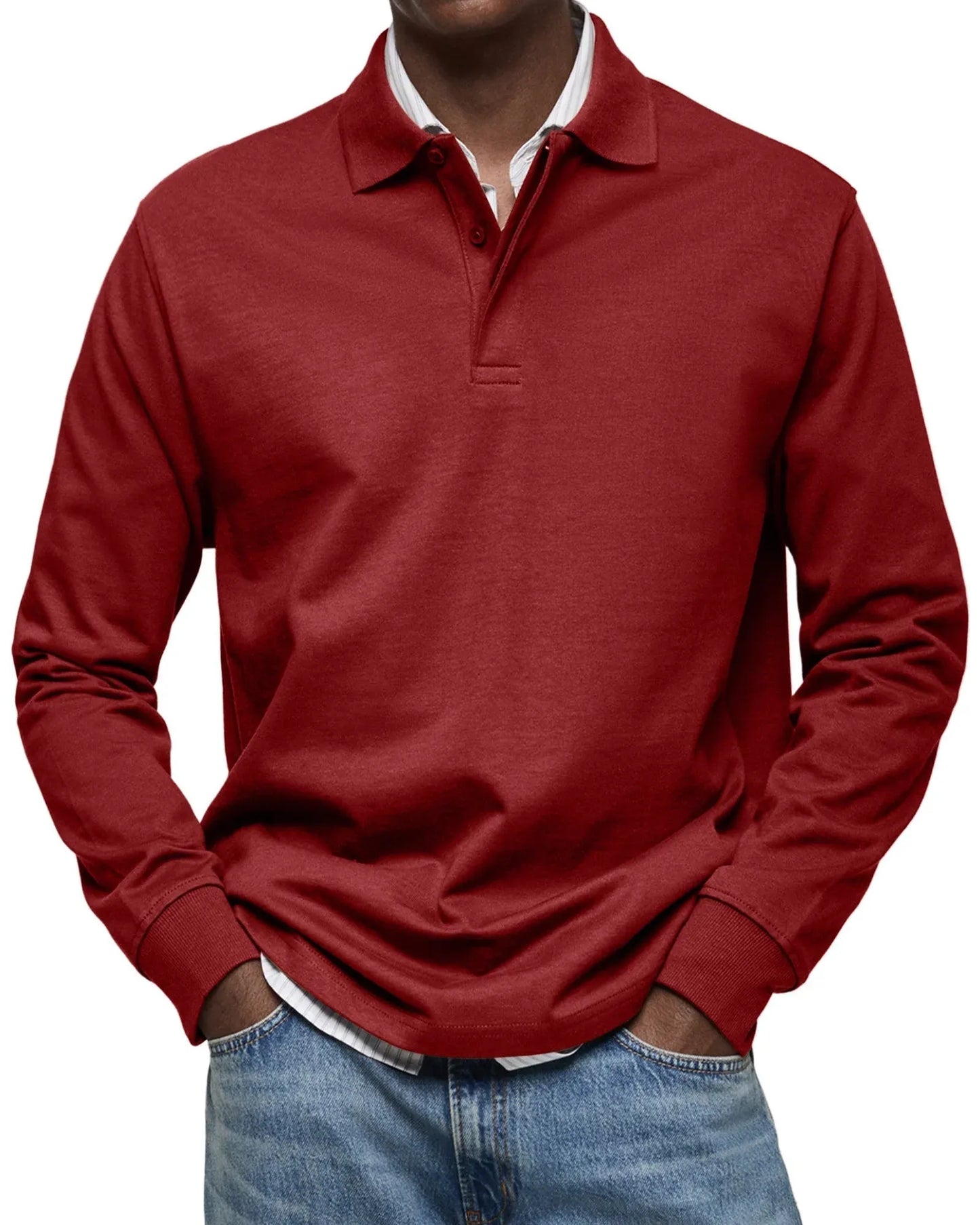 Tom - Long-Sleeve Polo Shirt