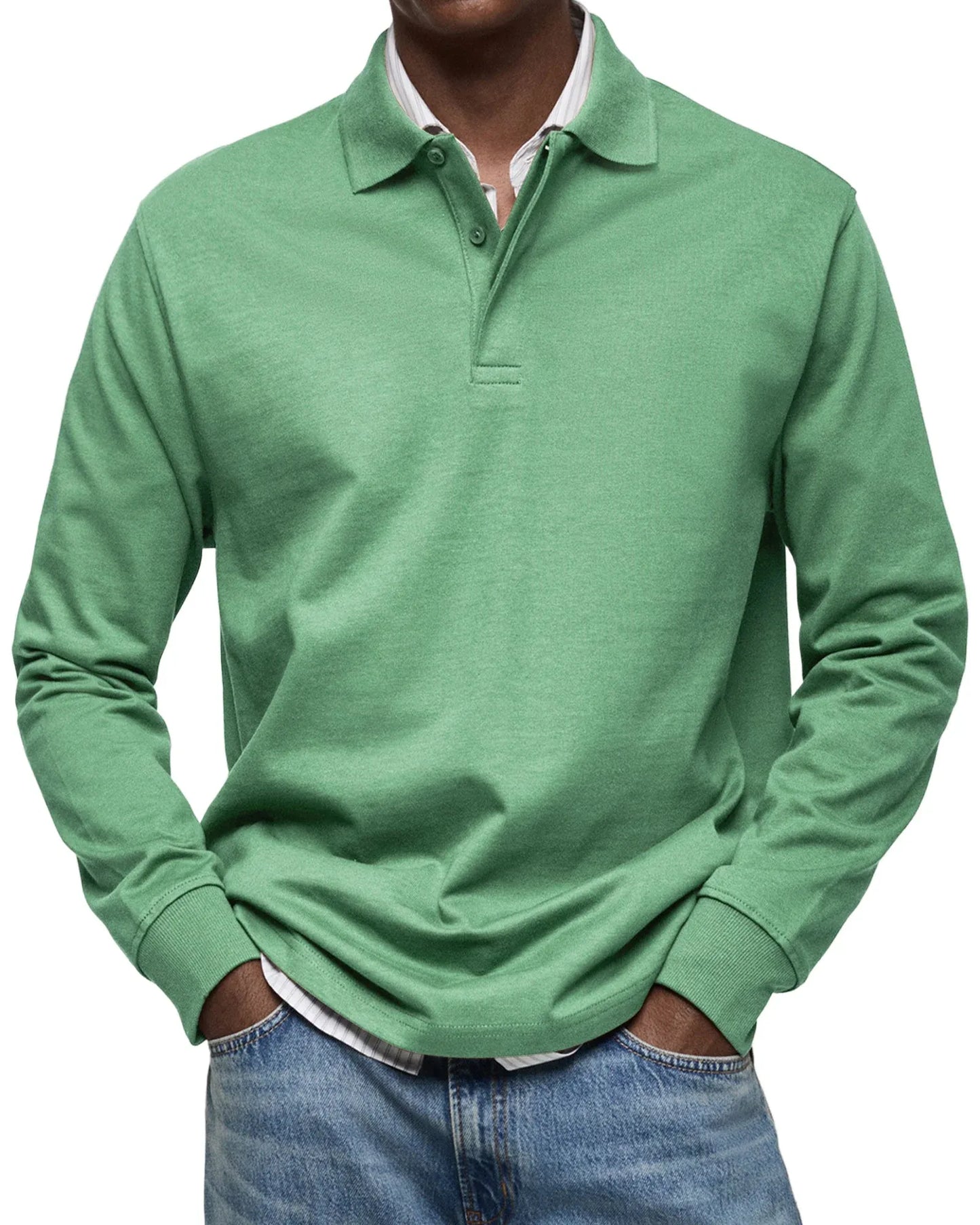 Tom - Long-Sleeve Polo Shirt