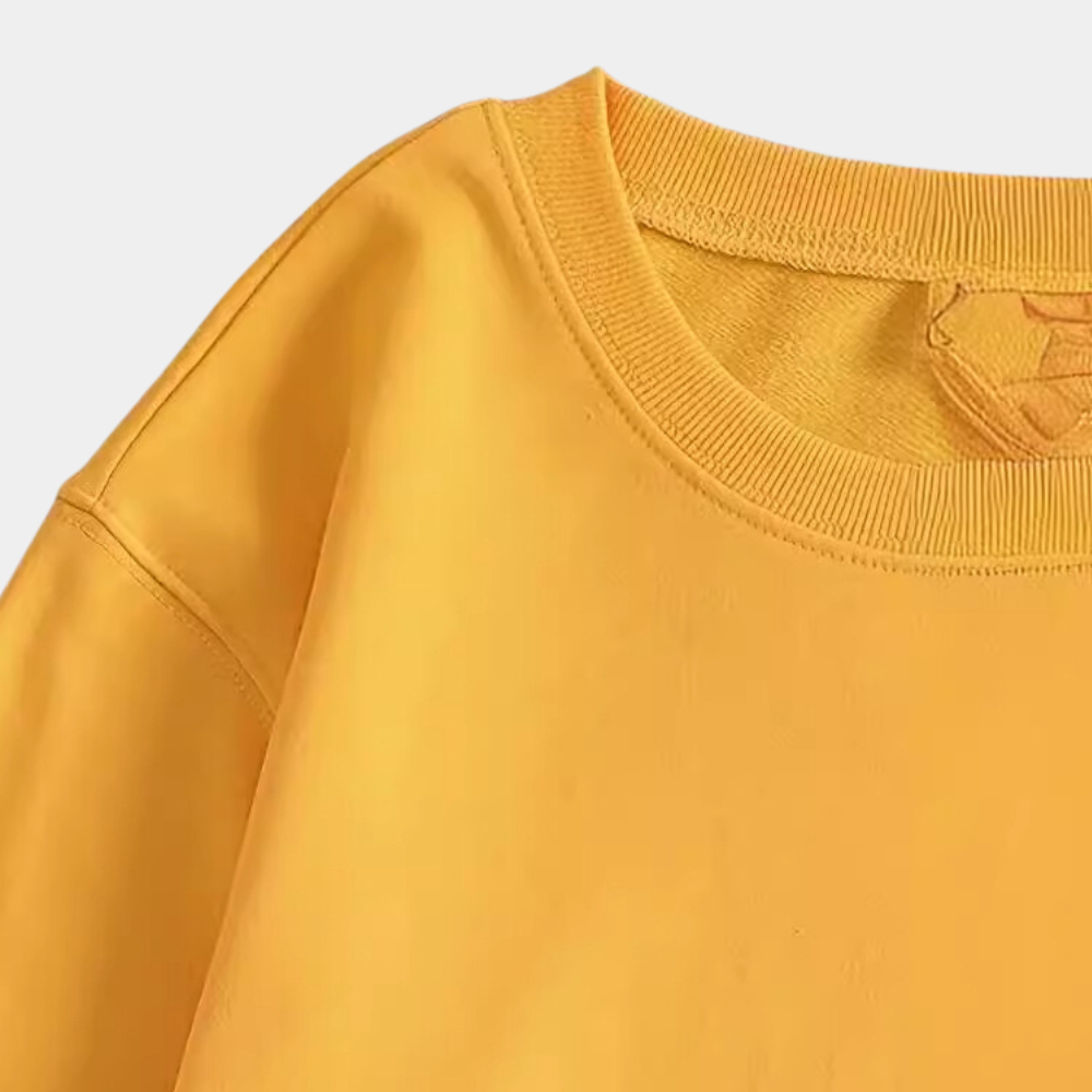 Suri™ - Comfortable Yellow Sweater