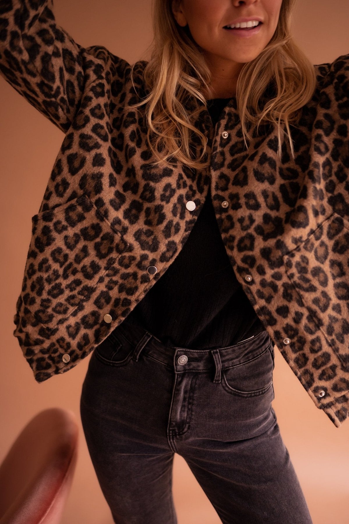 Emily - Trendy Leopard Jacket