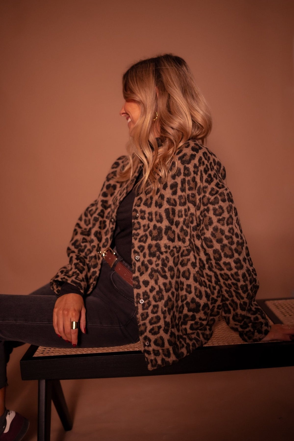 Emily - Trendy Leopard Jacket