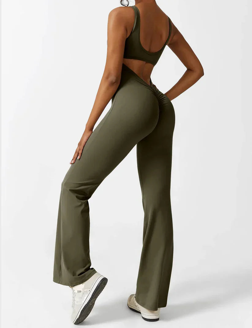 Avessa™ - Flared Sports Jumpsuit