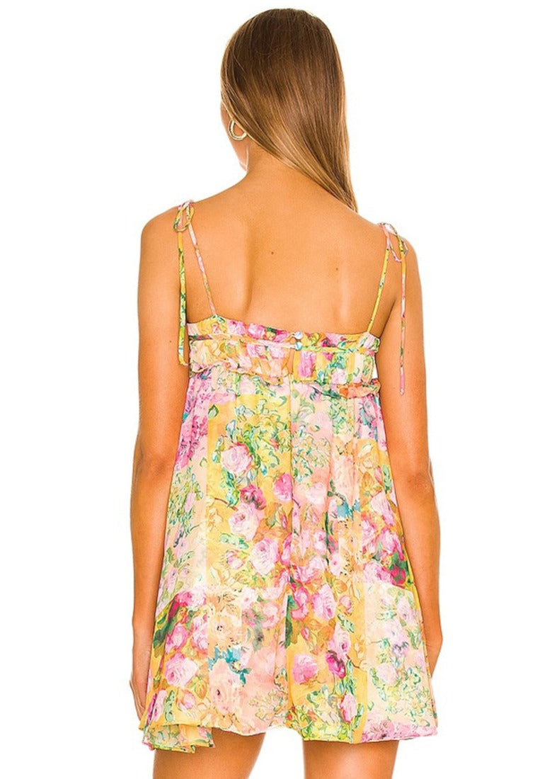 Flora - Floral Mini Dress