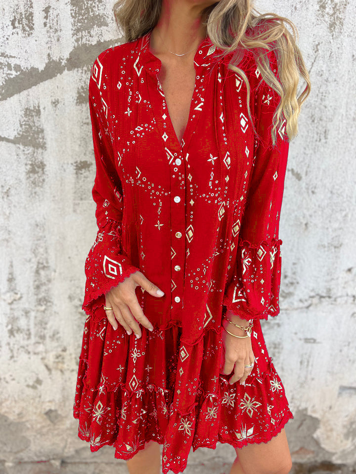 Betia™ - V-Neck Party Dress