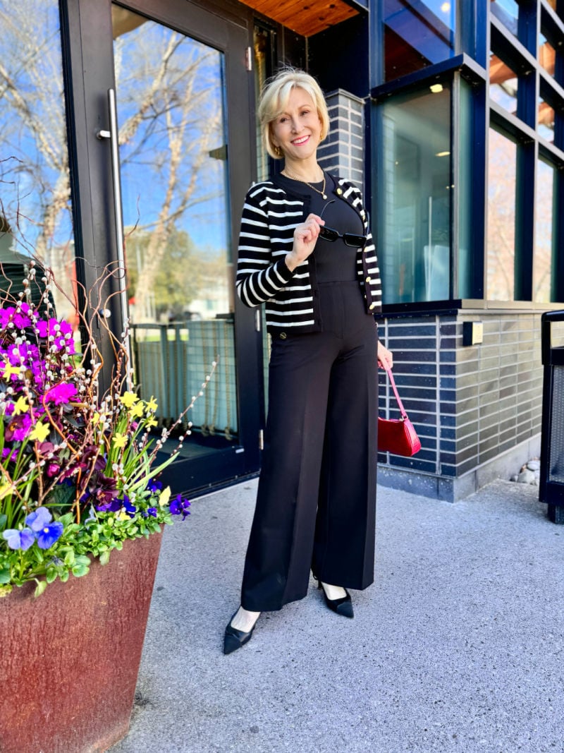 Jana - Elegant Wide Leg Trousers