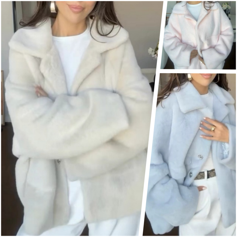 Reiko - Winter Plush Coat