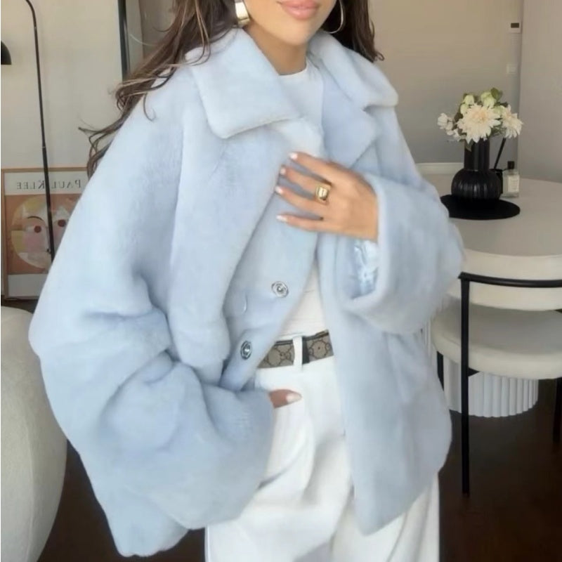 Reiko - Winter Plush Coat