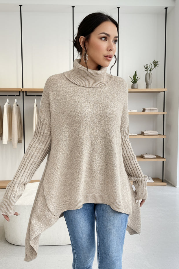Zoey - Roll-Neck Jumper
