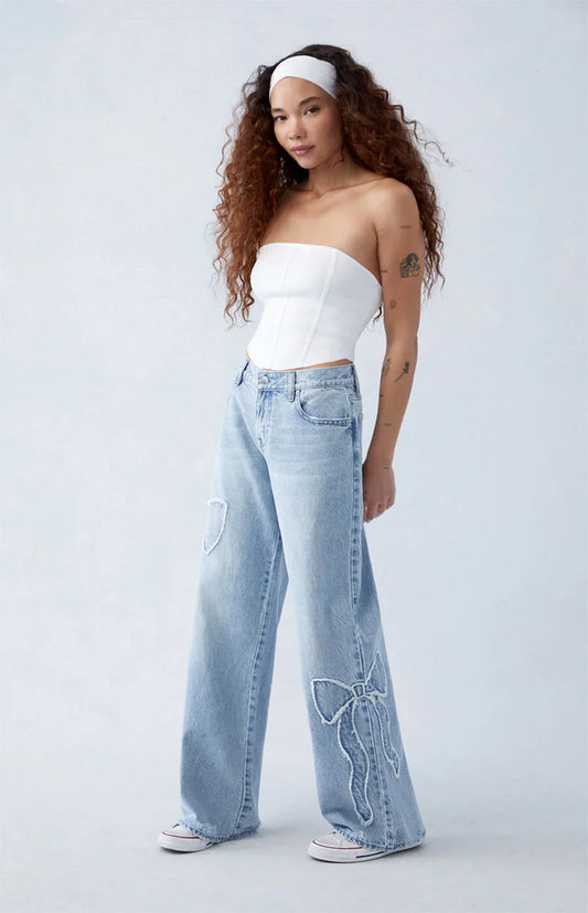 Elma™ - Jeans with Bow