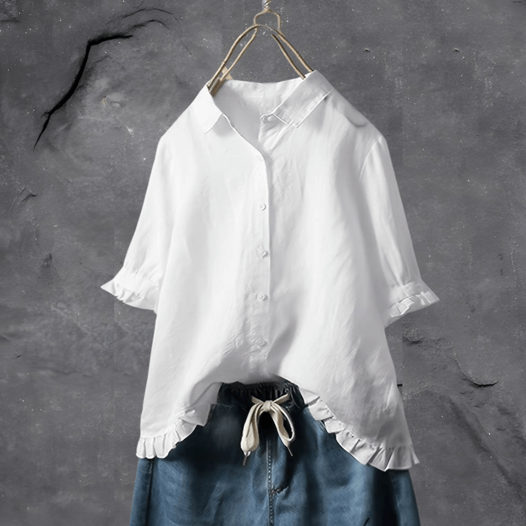 Elisabeth™ - Elegant cotton shirt