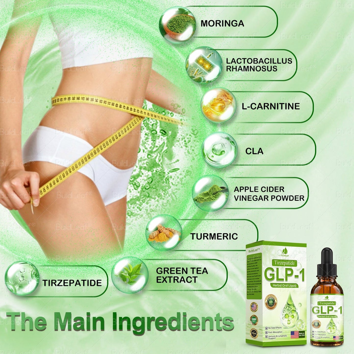 NatureTrim - Tirzepatide GLP-1 Moringa Slimming & Health Boost Drops