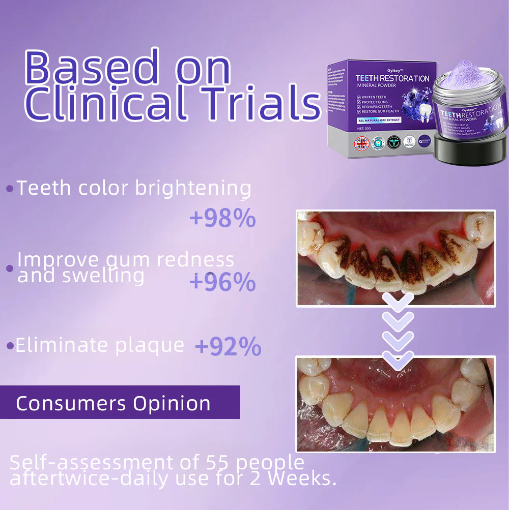 DentaRestore | Mineral Powder for Dental Restoration