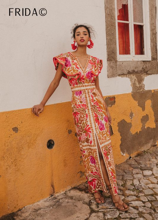 Frida™ - Mediterranean Style Summer Dress