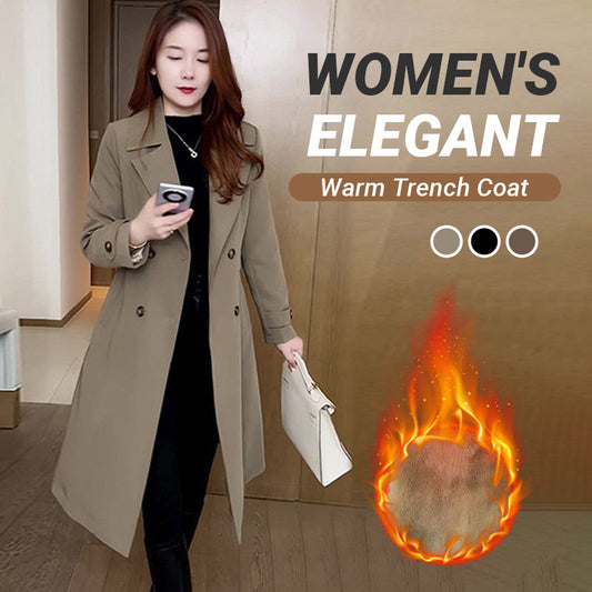 Harley™ - Women's Elegant Warm Trench Coat