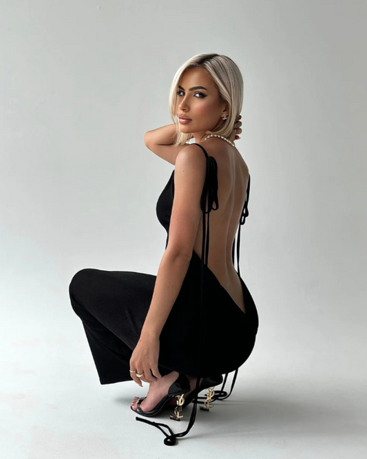 Genesis - Backless Maxi Dress