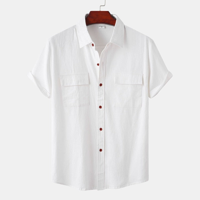 Aurelio™ - Casual Linen Shirt for Men