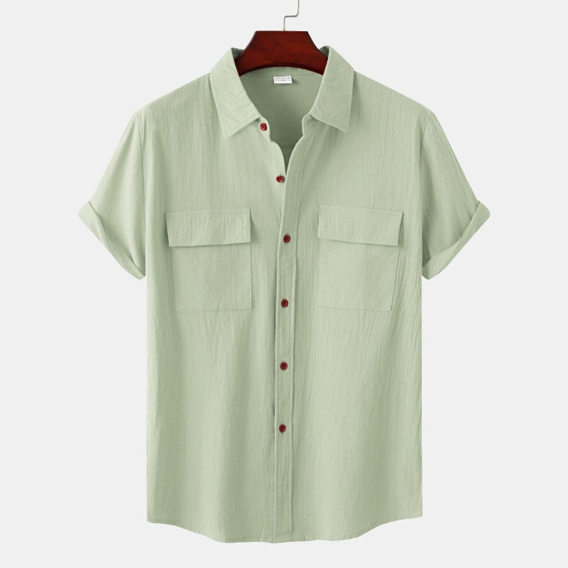 Aurelio™ - Casual Linen Shirt for Men