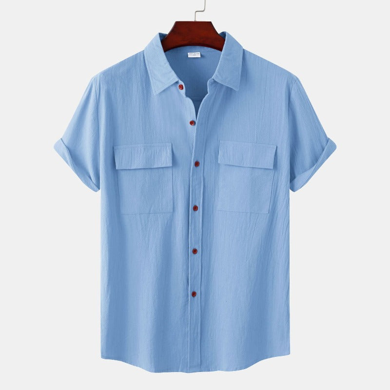 Aurelio™ - Casual Linen Shirt for Men