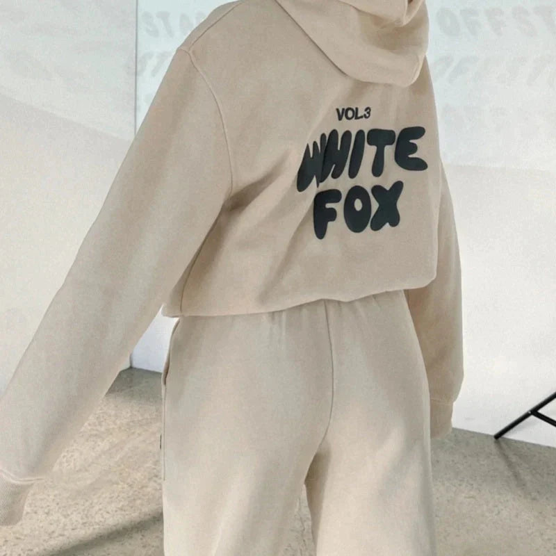 White Fox - Sweatshirt And Trousers Set