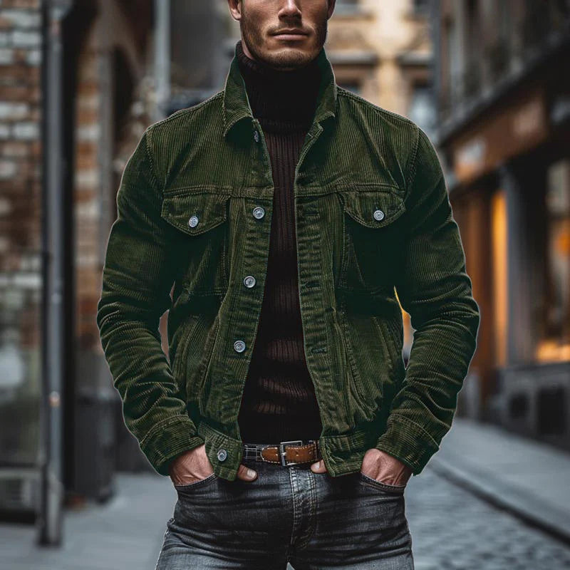 Eddie™ - Retro Corduroy Jacket for Men