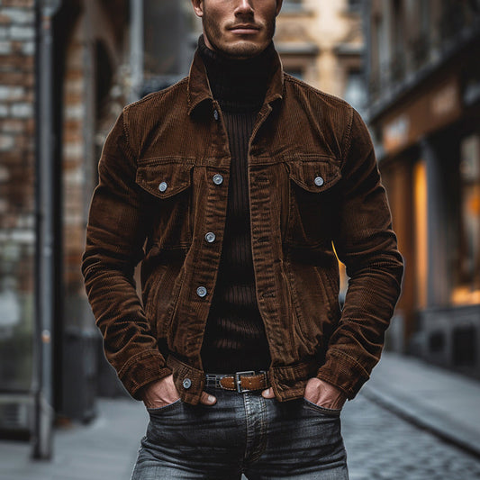 Eddie™ - Retro Corduroy Jacket for Men