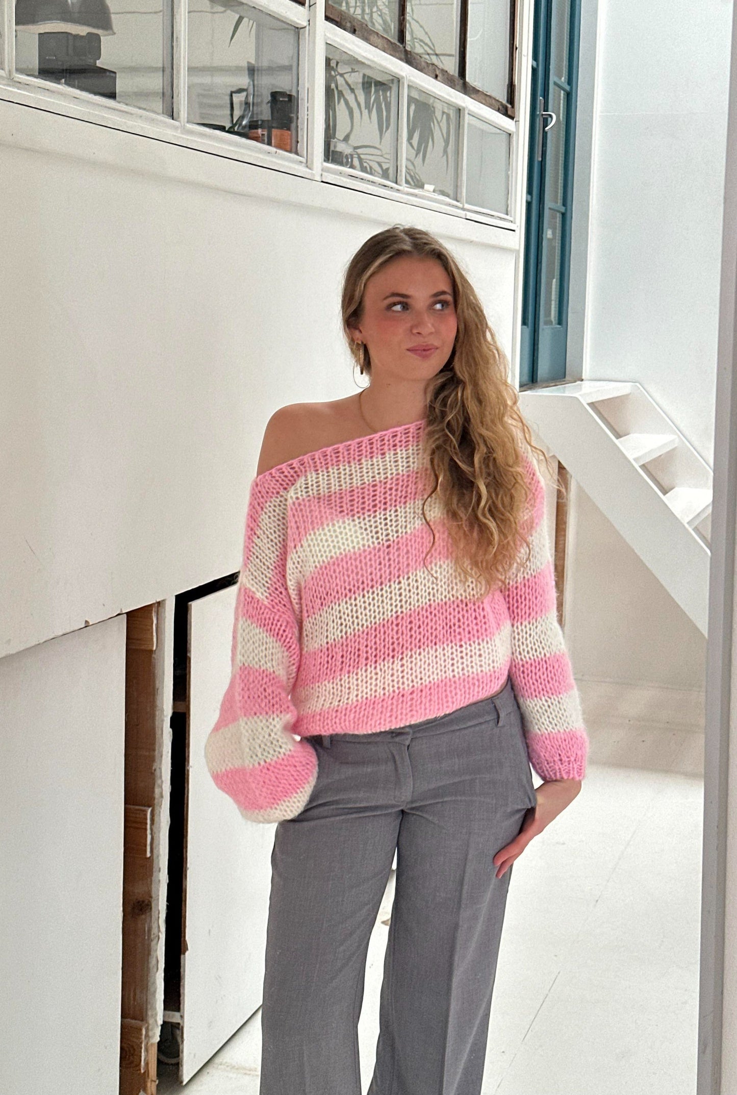 Martha™  - Striped Knitted Sweater