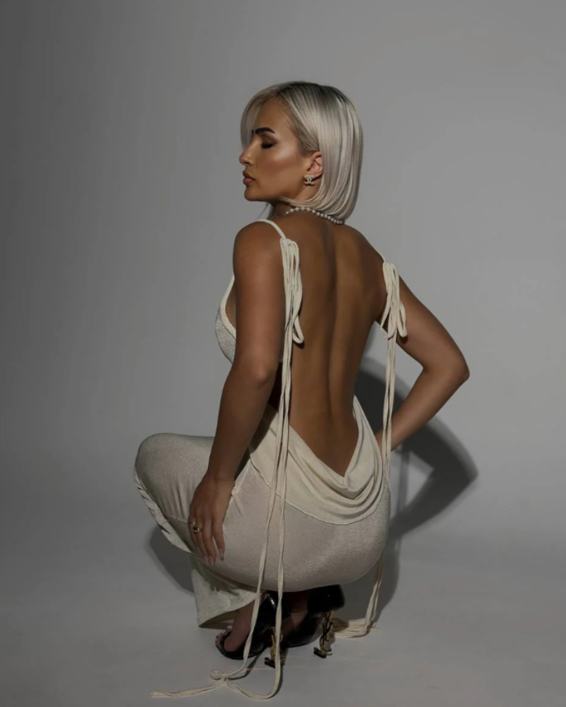 Genesis - Backless Maxi Dress