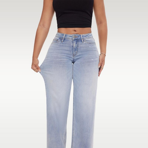 Gina -Mid-Rise Jeans