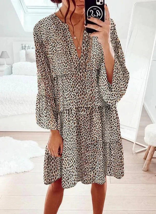 Lisbeth™ - Leopard-Print Dress