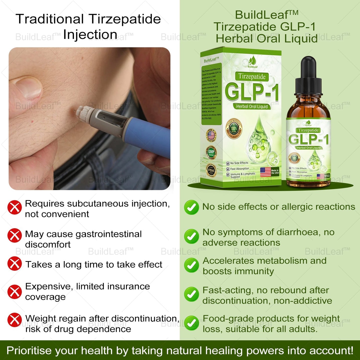 NatureTrim - Tirzepatide GLP-1 Moringa Slimming & Health Boost Drops