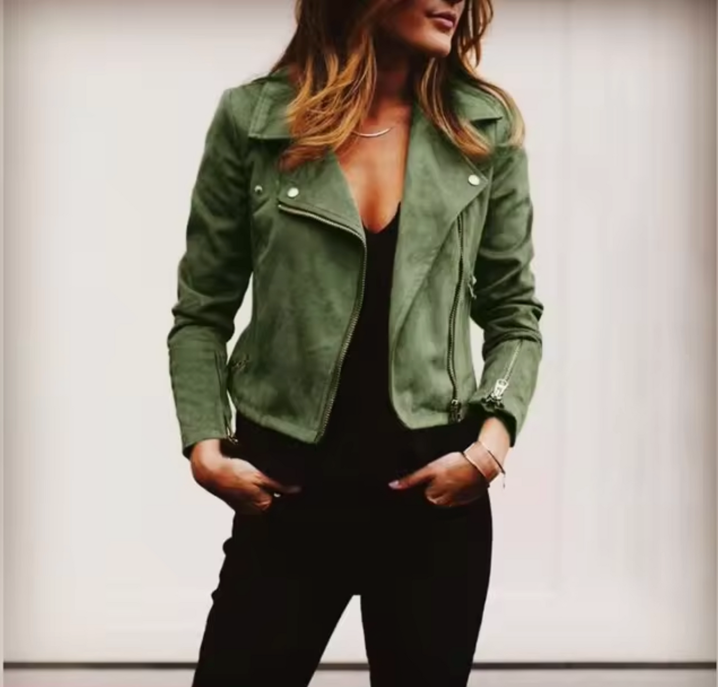 Marielle™ - Short Leather Jacket