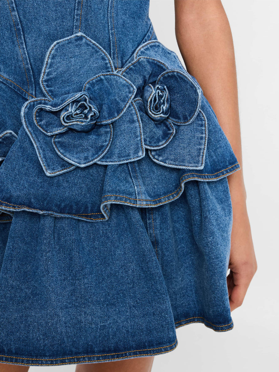 Pohh - Short Denim Dress