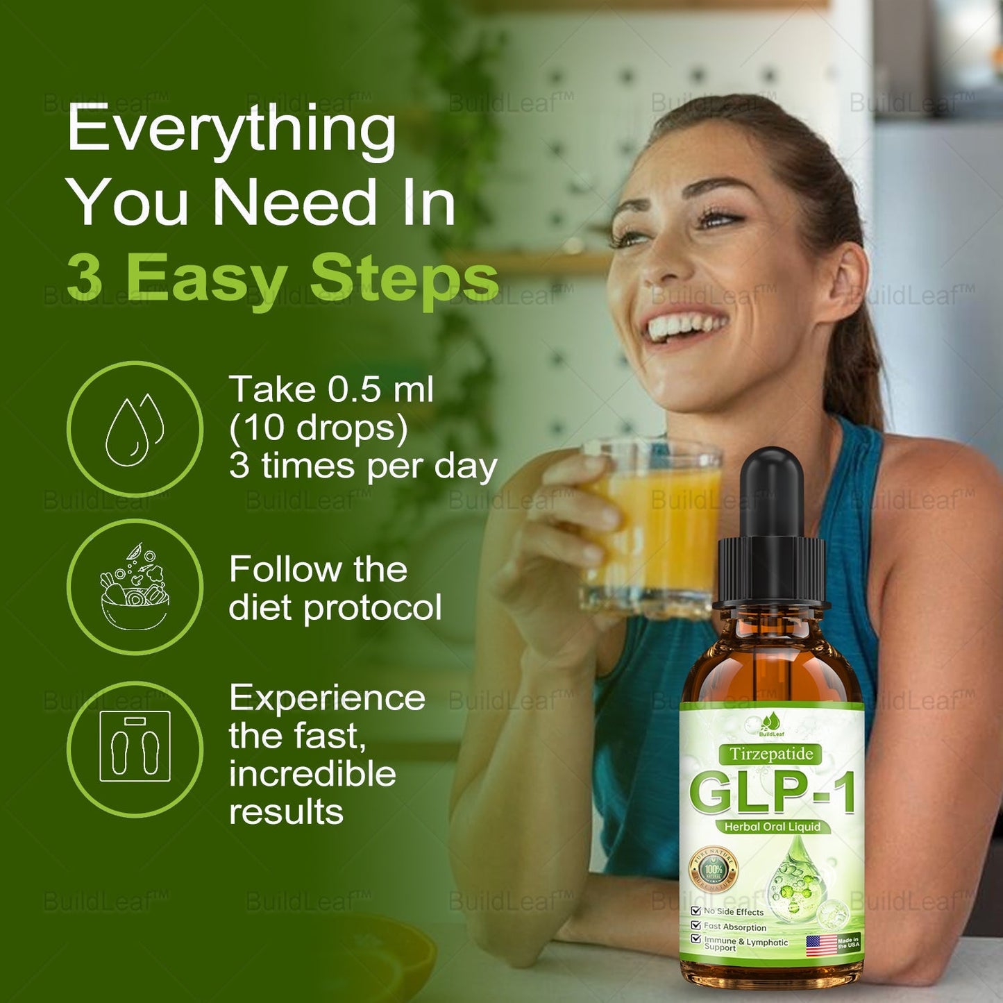 NatureTrim - Tirzepatide GLP-1 Moringa Slimming & Health Boost Drops