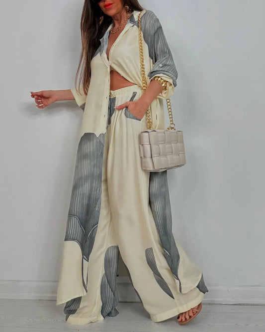 Edali™ - Comfortable Trousers and Shirt Set