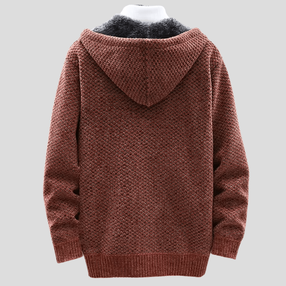 Warner - Knit Hoodie Sweatshirt