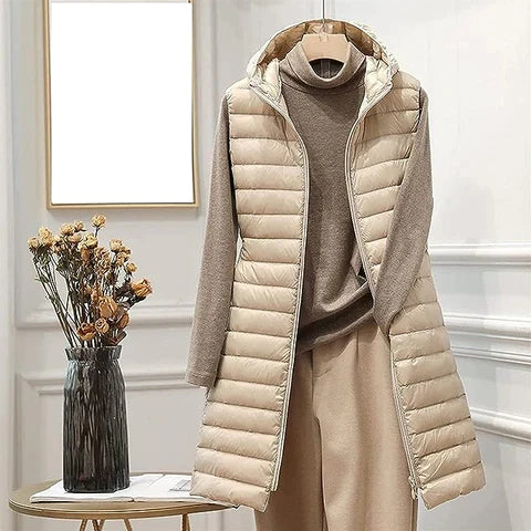 Irem™ - Long Padded Gilet