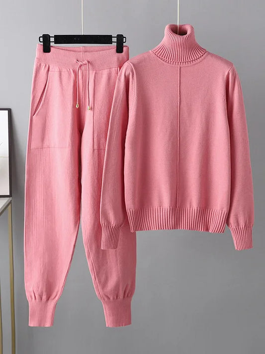 Ola™ - High Neck Sweater and Trousers Set