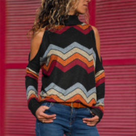 Odelia™ - Casual Zigzag-Pattern Sweater