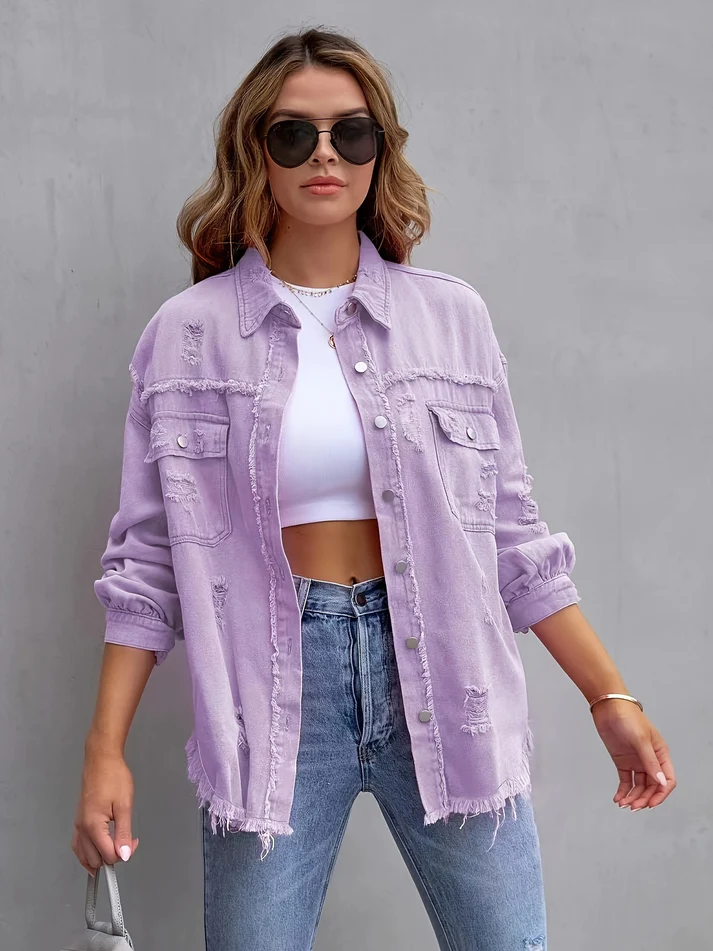 Lucrecia™ - Women's Denim Jacket