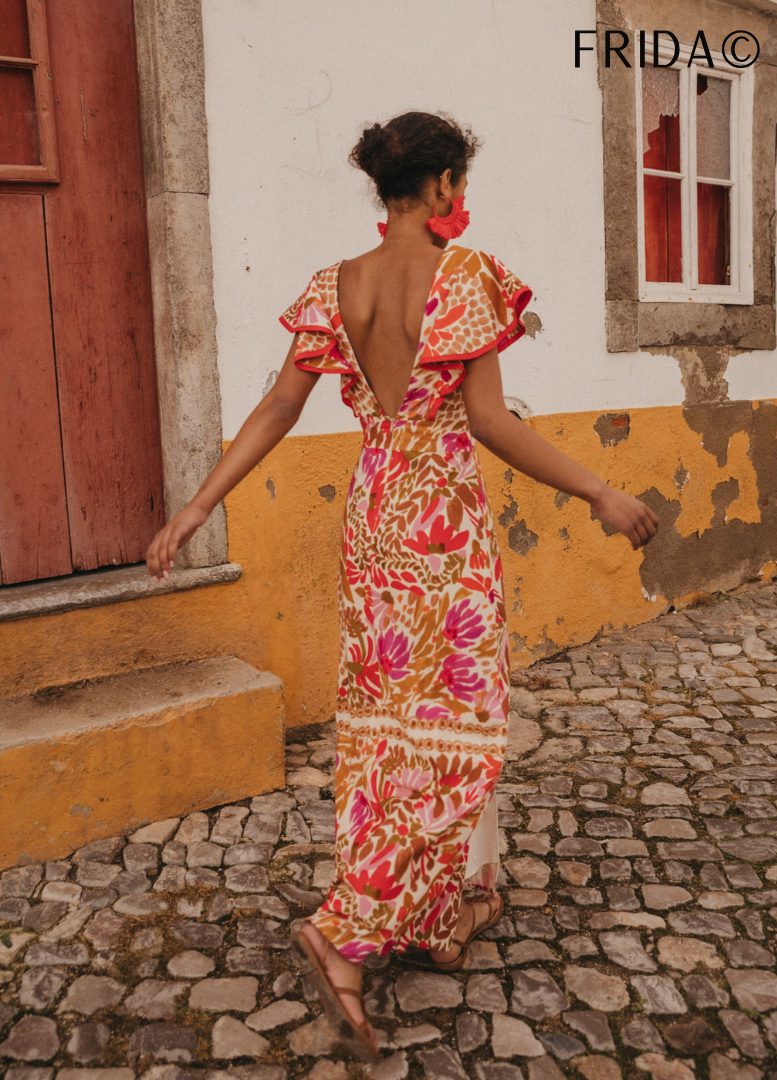 Frida™ - Mediterranean Style Summer Dress